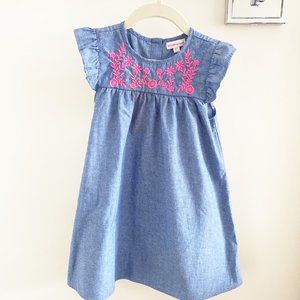Girls Denim Dress Size 6x